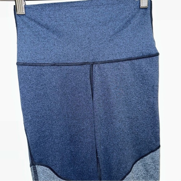 Aerie Chill Play Move Leggings Color block Blue size XS NWOT - Picture 2 of 8